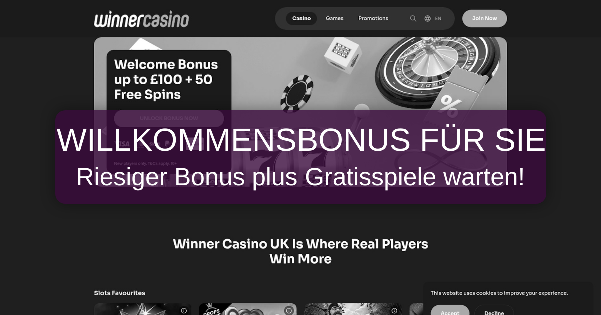 Winner Casino: Dein Abenteuer beginnt hier!